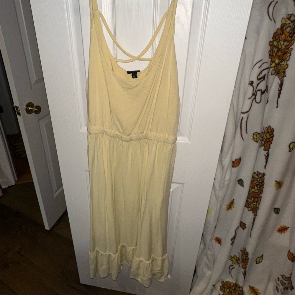 Torrid Pastel Yellow Dress 👗 💛
